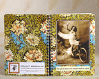No Great Story Ever Started With a Salad - lined 5x7 80 recycled pages - notepad journal by Umlaut Brooklyn