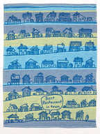 Blue Q Kitchen Towel - woven jacquard Cotton Kitchen Towel -  Best Restaurant in Town