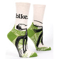 Blue Q Women's Crew Socks - Bike Path