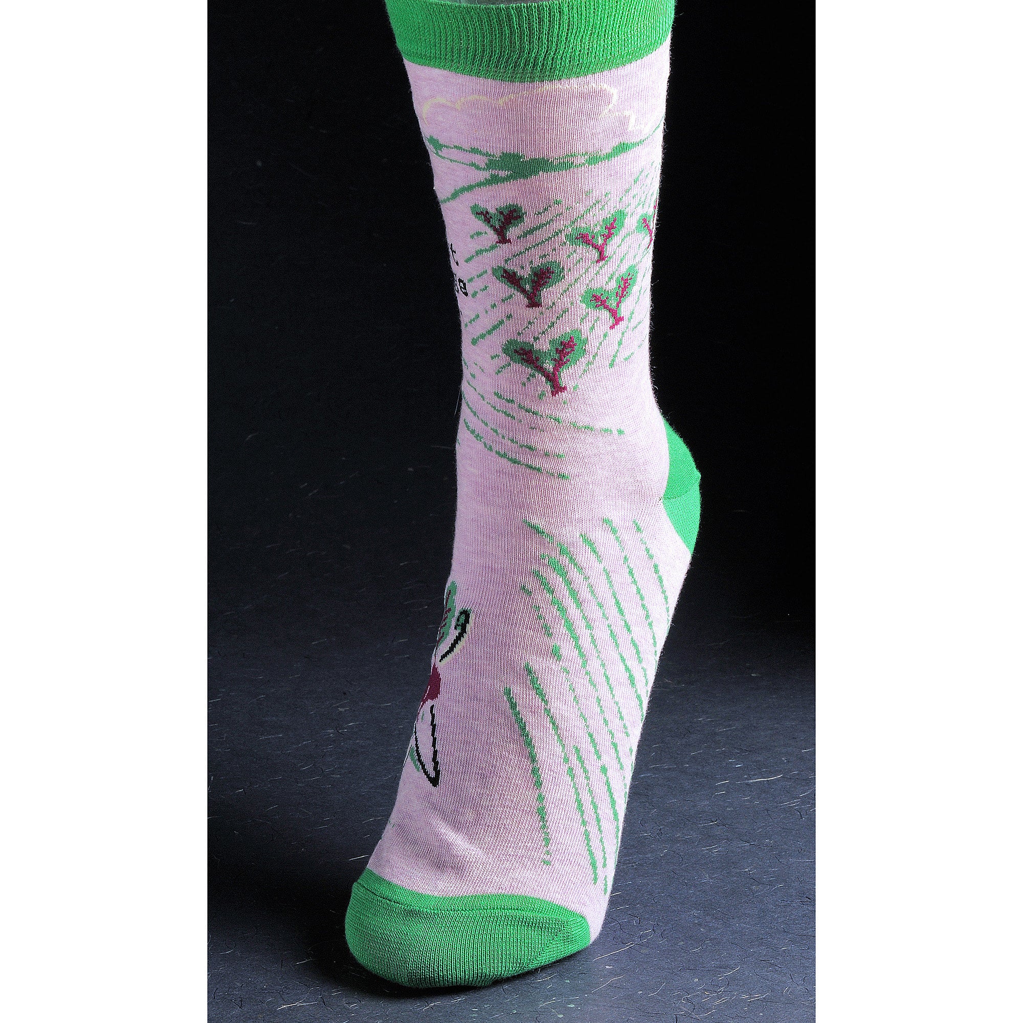 Women's Crew Socks - Don't Judge Me - Blue Q