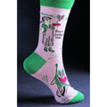 Women's Crew Socks - Don't Judge Me - Blue Q