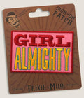 Girl Almighty Iron-On Embroidered Patch by Lucky Jack fka Trixie and Milo