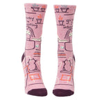 Blue Q Go Away I'm Introverting Women's Crew Socks