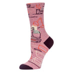 Blue Q Go Away I'm Introverting Women's Crew Socks