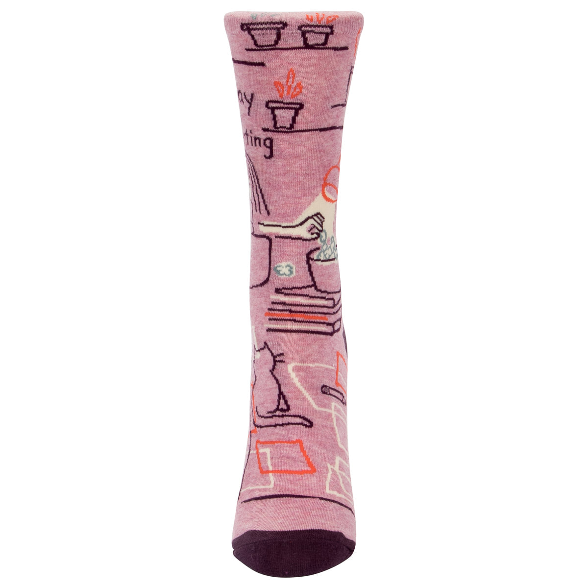 Blue Q Go Away I'm Introverting Women's Crew Socks