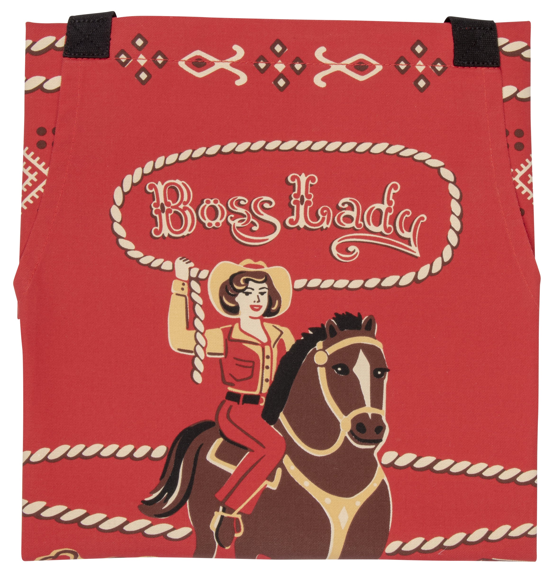 Blue Q Boss Lady Full Apron With Pockets