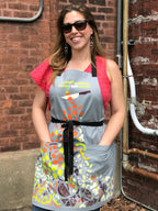 Blue Q  It Wasn't Nothing.  It Was a Hell of a Lot. Full Apron With Pockets