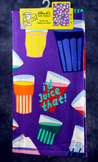 Blue Q Kitchen Towel - I'd Juice That - Screen Printed Cotton