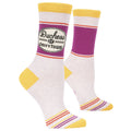 Women's Crew Socks - Duchess of Sassytown - Blue Q