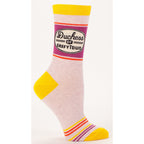 Women's Crew Socks - Duchess of Sassytown - Blue Q