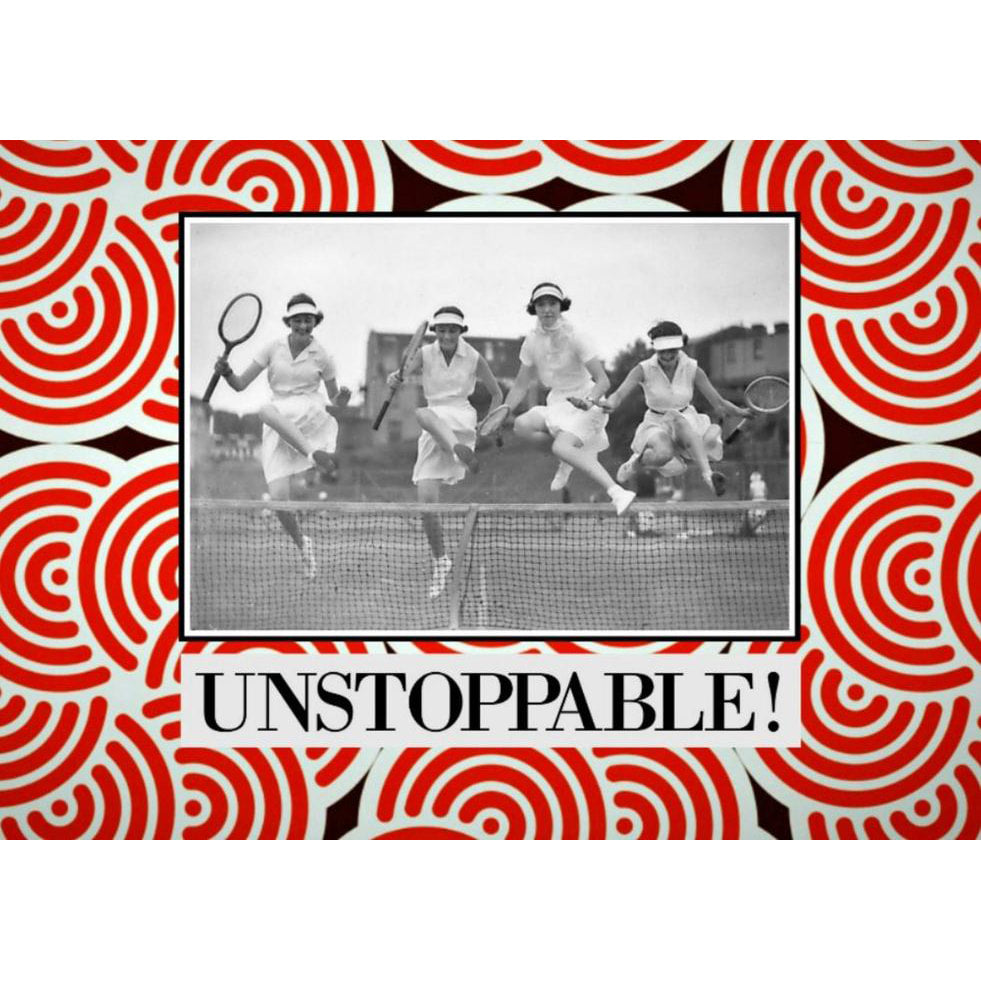 Unstoppable! Magnet by Umlaut Brooklyn