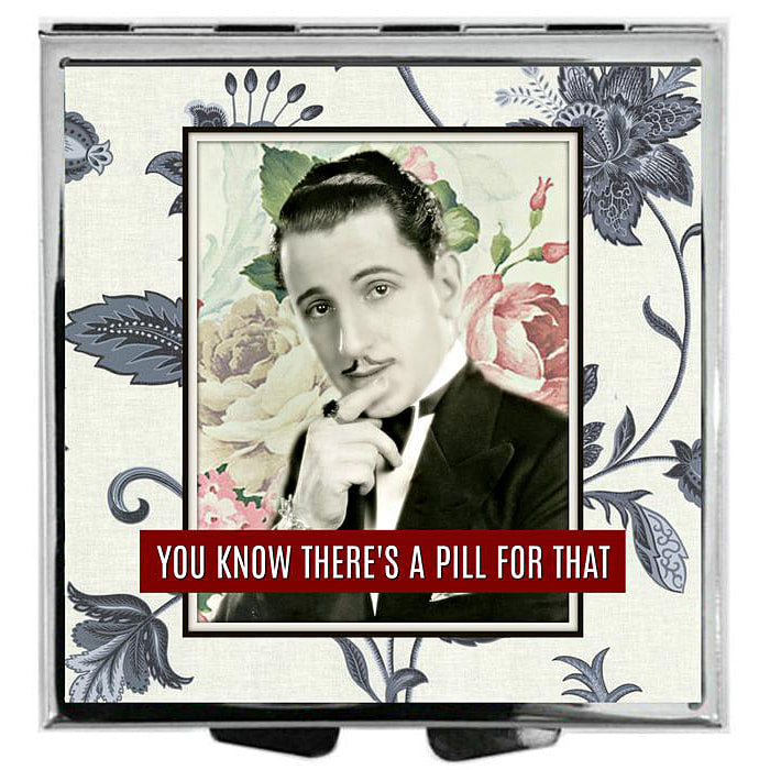 You Know There is a Pill For That - Pill Box (4 compartments) by Umlaut Brooklyn