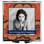 You're Giving Me a Headache - Pill Box (4 compartments) by Umlaut Brooklyn