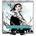 My Meds Just Kicked in - Pill Box (4 compartments) by Umlaut Brooklyn