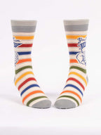 Your Team Sucks MEN's Crew Socks  Blue Q