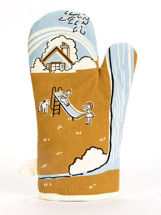 Blue Q I Love my asshole kids - Cotton Oven Mitts
