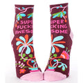 Blue Q Super Fucking Awesome Women's Ankle Sock