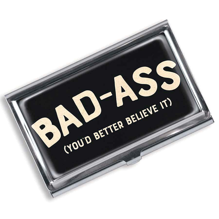 Bad-Ass Business Card Holder by Lucky Jack fkaTrixie and Milo