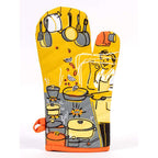 Man with a Pan Blue Q Cotton Thermal Oven Mitts