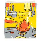 Blue Q Man With a Pan Full Apron With Pockets