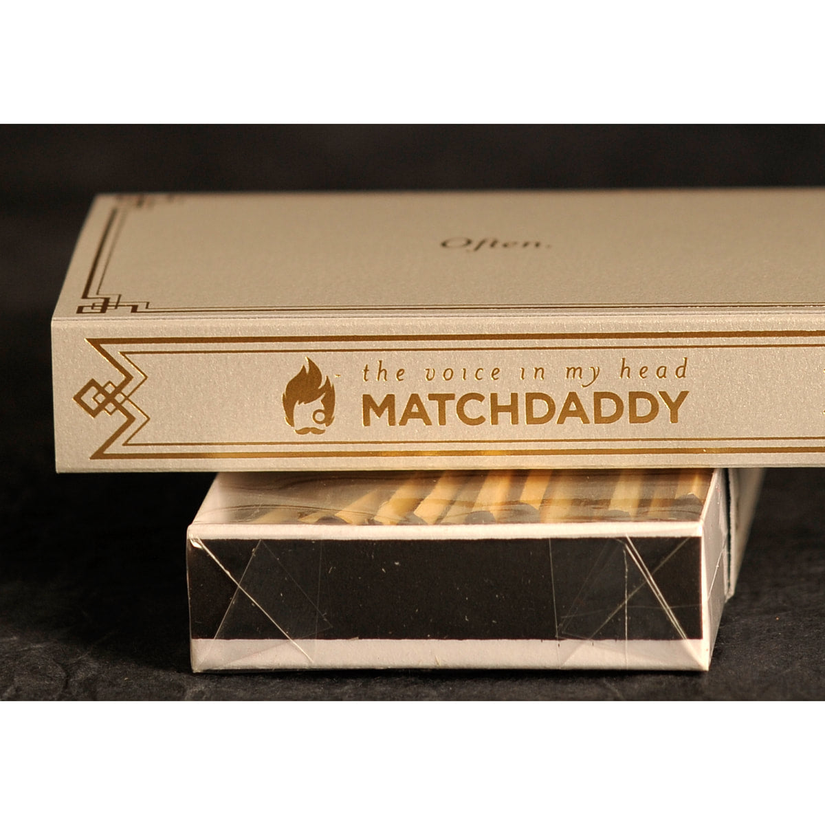I solemnly swear - often - 4" matches by MatchDaddy