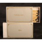 I solemnly swear - often - 4" matches by MatchDaddy