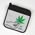 Weed potholder, with pocket, by Twisted Wares