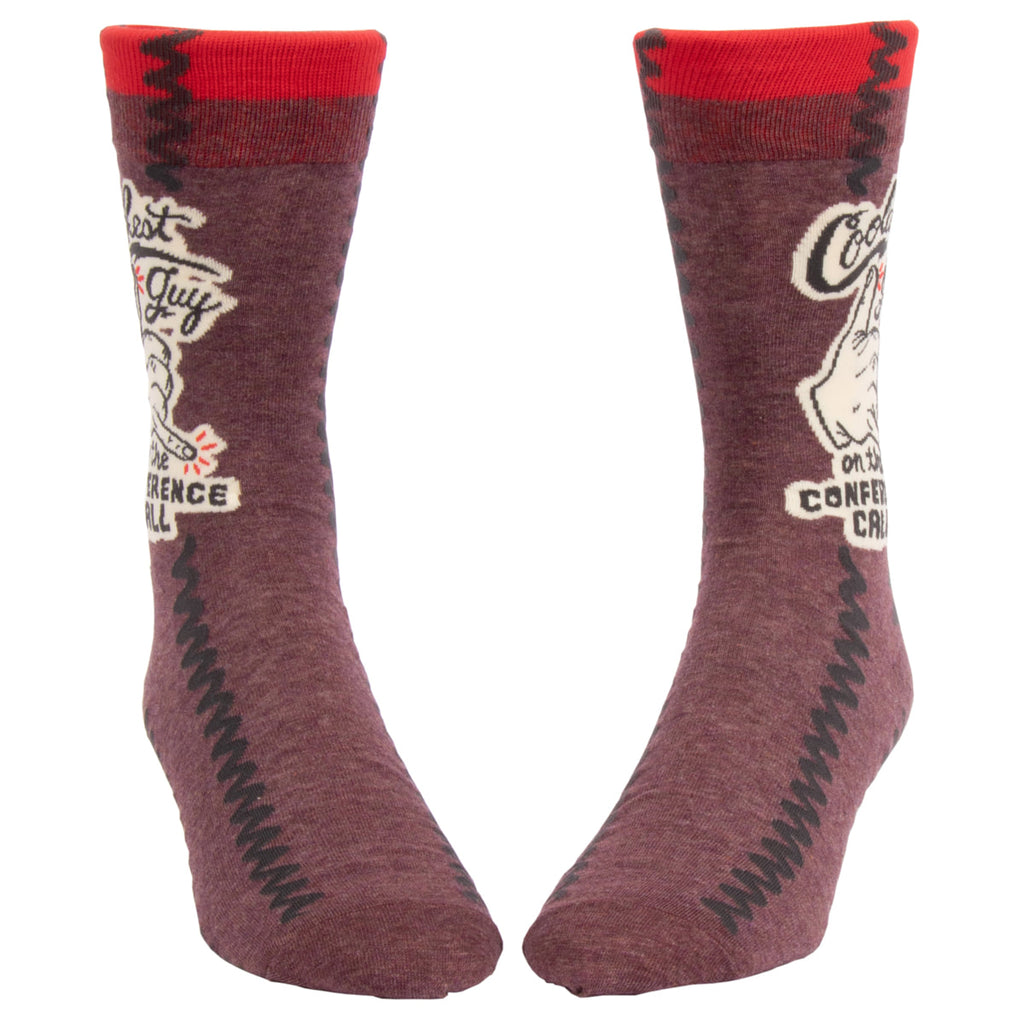 Coolest Guy On the Conference Call - MEN's Crew Socks