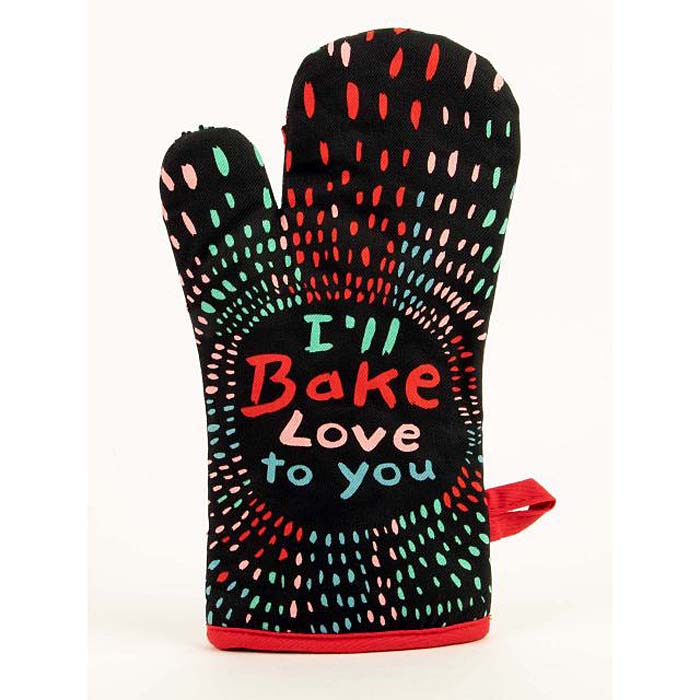 I'll Bake Love To You Insulated Cotton Oven Mitts by Blue Q