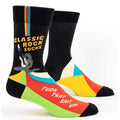 Classic Rock Socks.  Turn That Shit Up! MEN's Crew Socks by Blue Q