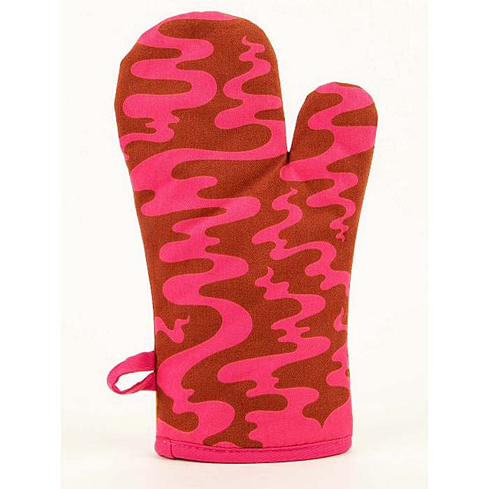 Food, ya Burnt -  Insulated Cotton Oven Mitts by Blue Q