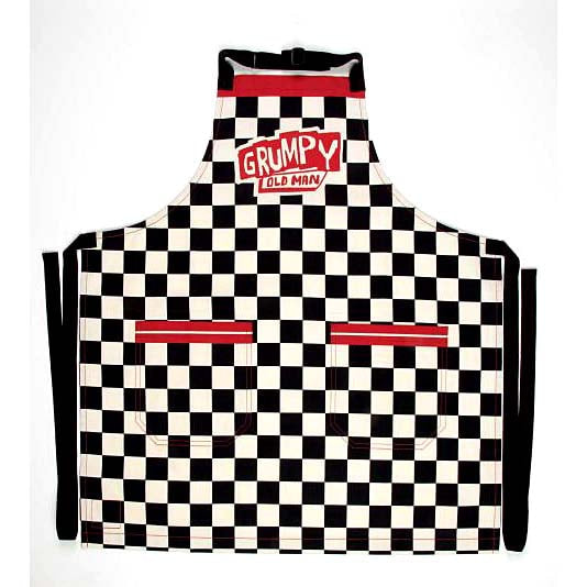 Grumpy Old Man - Blue Q Adjustable Full Apron With Pockets