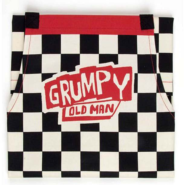 Grumpy Old Man - Blue Q Adjustable Full Apron With Pockets