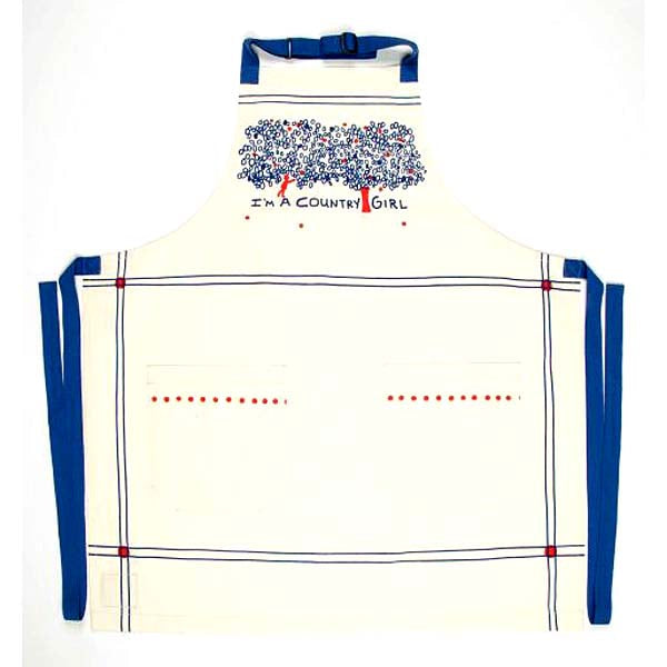 I'm a Country Girl - Blue Q Adjustable Full Apron With Pockets