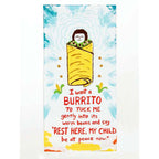 Burrito  Blue Q Kitchen Towel - Printed Cotton Kitchen Towel