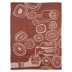 Make It a Double  Blue Q Kitchen Towel - woven jacquard Cotton Kitchen Towel