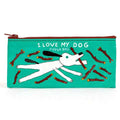 I Love My Dog Blue Q Pencil Case