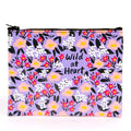 Wild at Heart - Blue Q Eco, Recycled Zipper Pouch