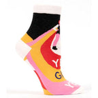 Yes, Girl, Yes Combed Cotton Women's Ankle Sock by Blue Q