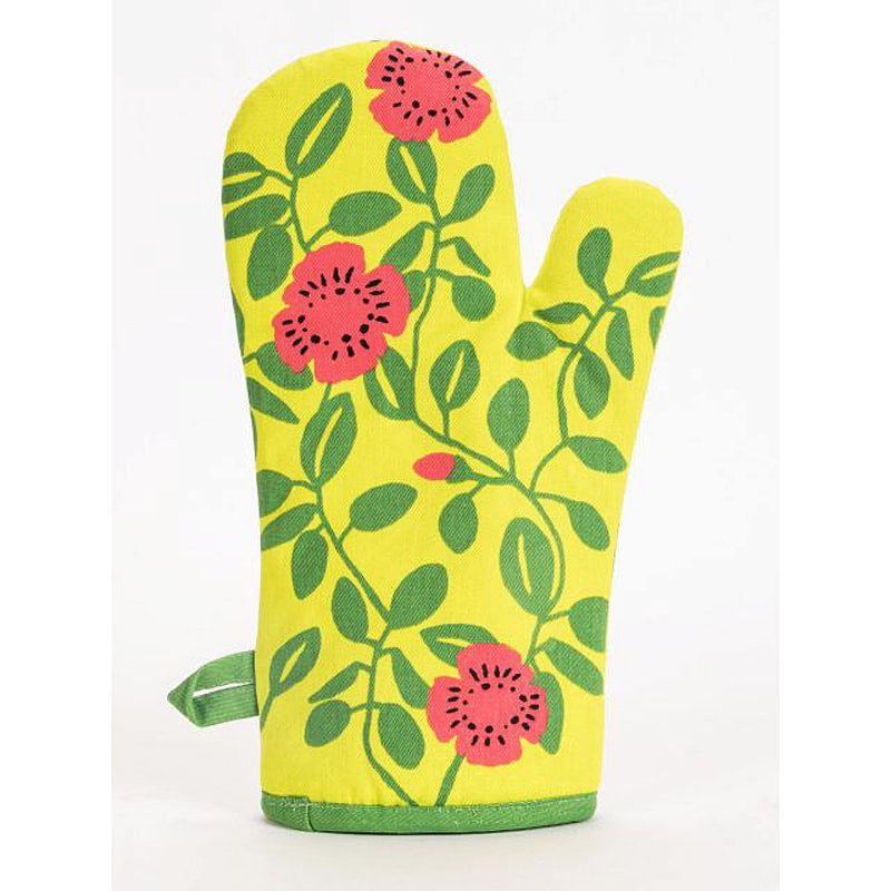 Hot Hot Vegetarian Action - Blue Q Cotton Oven Mitts