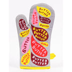 Butter, Butter, Budda - Blue Q Cotton Oven Mitts