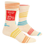 Still Got it Combed Cotton MEN's Crew Socks by Blue Q