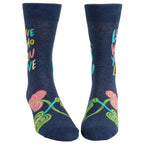 Love Who You Love Combed Cotton MEN's Crew Socks by Blue Q