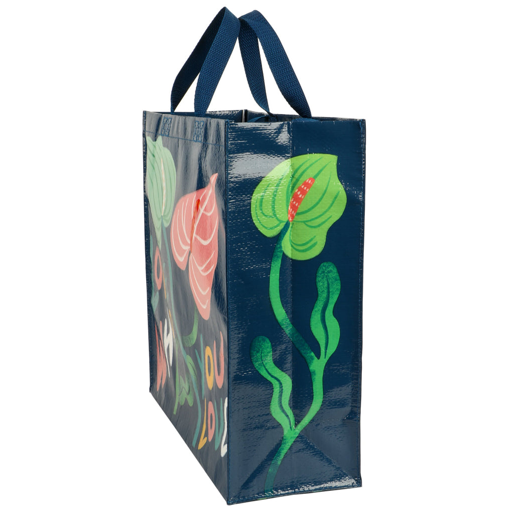 Love Who You Love Blue Q Shopper Bag - Reusable Shopping Bags