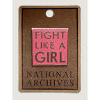 Fight Like a Girl Enamel Pin by Lucky Jack fka Trixie and Milo