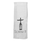Screw It.  Hang Tight Cotton Towel with pull through loop - by Twisted Wares