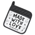 Made With Love insulated with pocket - Twisted Wares Potholder
