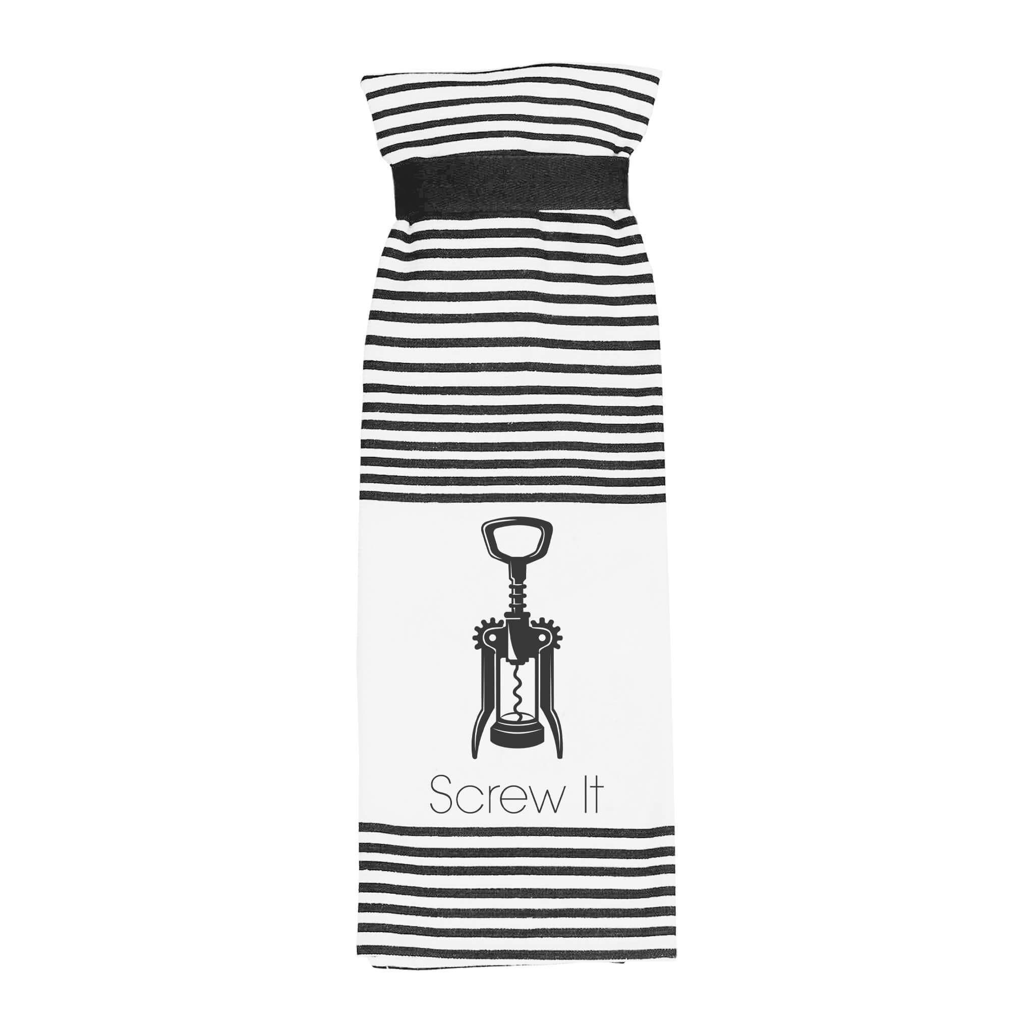 Screw it - Twisted Wares Hang Tight Terry Towel