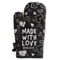 Made With Love And Some Other Shit oven mitt by Twisted Wares