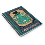 Keep It Weird Octopus - lined spiral notebook.
